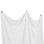X-Drop Fabric Backdrop (High-Key White, 8 x 8')