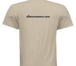 Allen's Camera T-Shirt - Sand (Large)
