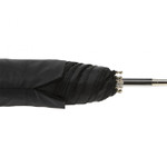 43" Collapsible White Umbrella with Removable Black Backing