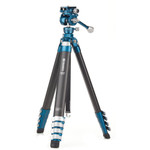 CyanBird Carbon Fiber 5 Section Tripod with FS20PRO 2 in 1 Head