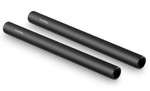 SmallRig 15mm Black Aluminum Alloy Rod - 8", 2 Pack
