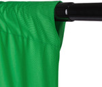 Wrinkle Resistant Backdrop 10'x20' - Chroma-Key Green #3009