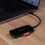 USB-C Card Reader & Hub for 2 SD Cards #79962