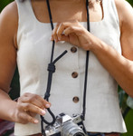 Adjustable Rope Strap Purple