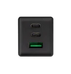 GaN USB Charger 3-Port 65 Watt 
