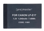 Li-ion Battery for Canon LP-E17 