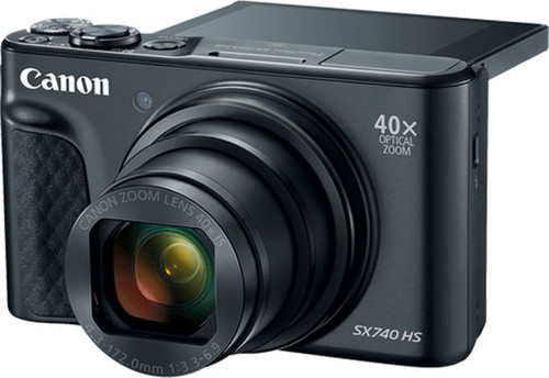 PowerShot SX740 HS Digital Camera (Black) - Allen's Camera