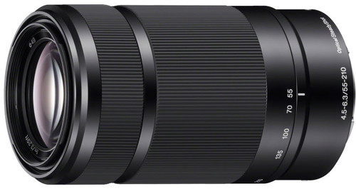 E 55-210mm f/4.5-6.3 OSS Lens (Black) - Allen's Camera