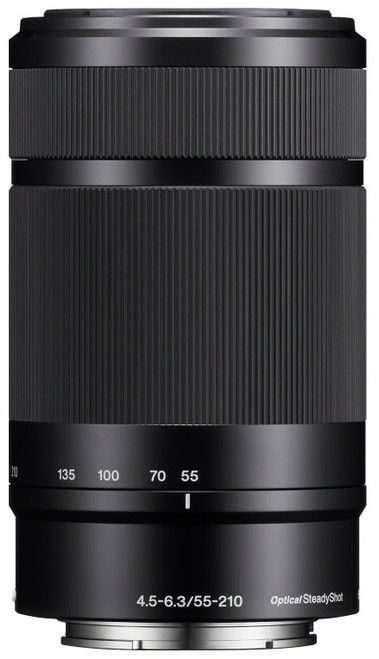 E 55-210mm f/4.5-6.3 OSS Lens (Black)