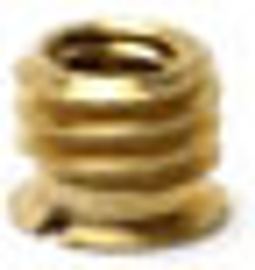BS-100 3/8'' to 1/4'' Brass Reducer Bushing w/Recessed Flange