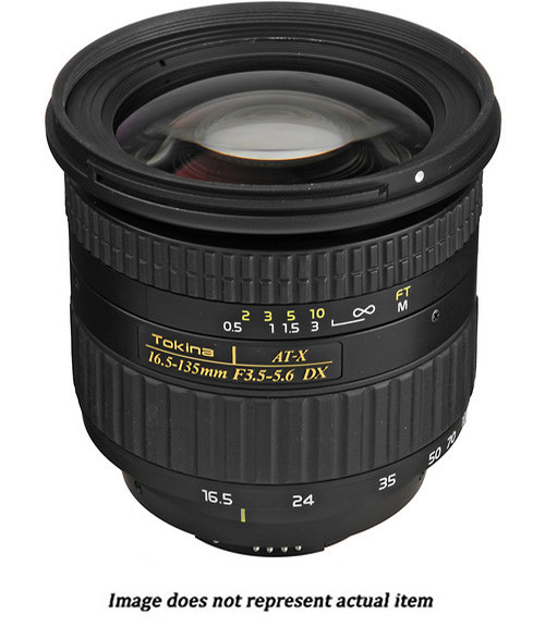 AT-X DX 16.5-135mm f/3.5-5.6 for Nikon (USED) - S/N 8010574