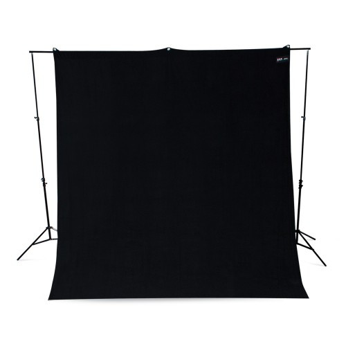 9' x 10' Black Wrinkle-Resistant Backdrop 9' x 10' Black Wrinkle-Resistant Backdrop