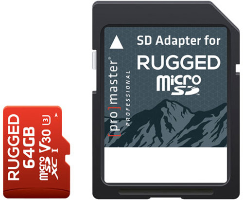 64GB Micro SDXC Rugged 64GB Micro SDXC Rugged