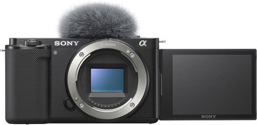 Sony Alpha ZV-E10 Mirrorless Digital Camera with 16-50mm Lens (Black)