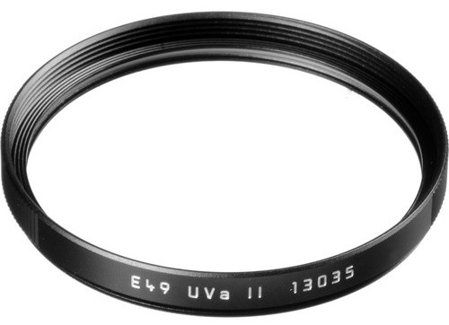 E49 UVa II Filter (Black) E49 UVa II Filter (Black)