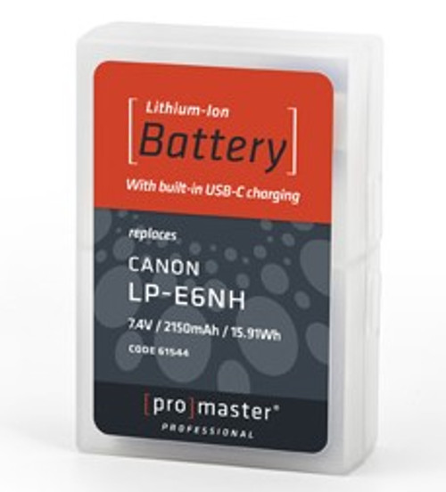 LP-E6NH Li-Ion Battery with USB-C Charging for Canon - Allen's Camera