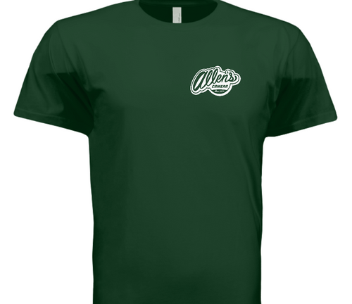 Allen's Camera T-Shirt - Forest Green (XX-Large)
