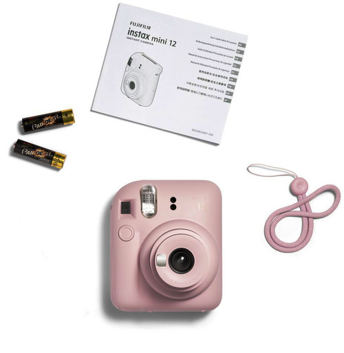 Instax Mini 12 Instant Camera (Blossom Pink)