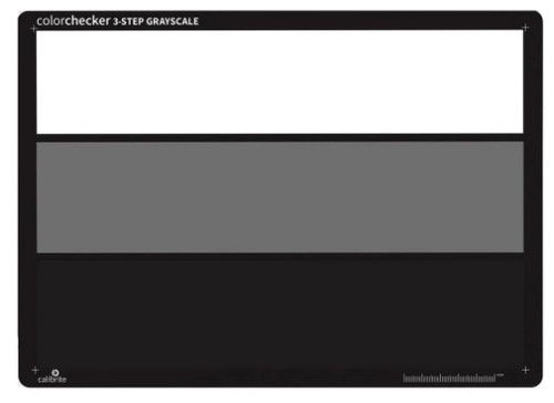 ColorChecker 3-Step Grayscale ColorChecker 3-Step Grayscale