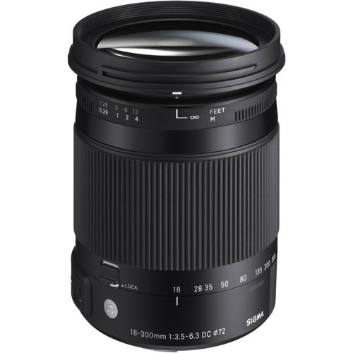 18-300mm f/3.5-6.3 DC Macro OS HSM Contemporary for Nikon /USED