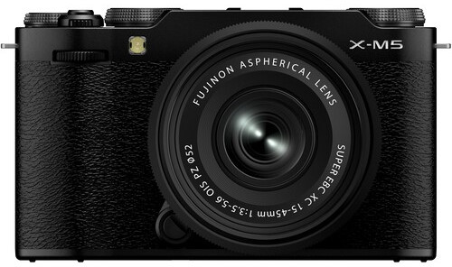 X-M5 Mirrorless Camera with XC 15-45mm F3.5-5.6 OIS PZ Lens (Black)