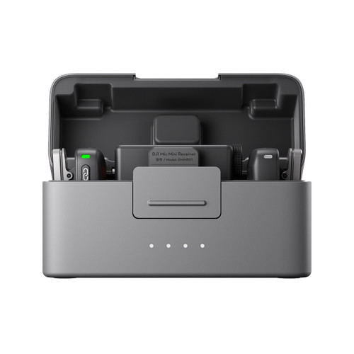 Mic Mini 2-Person Compact Wireless Microphone System and Charging Case Mic Mini 2-Person Compact Wireless Microphone System and Charging Case