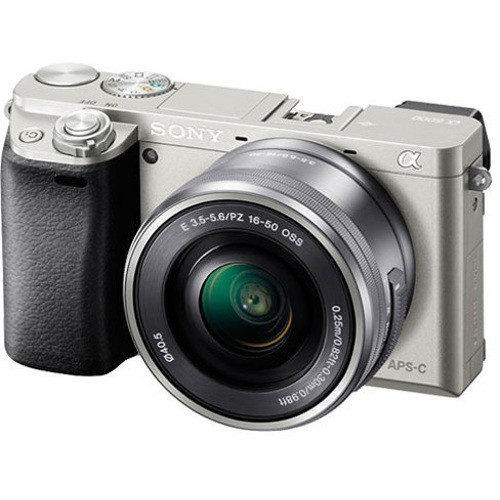 a6000 Mirrorless Camera with 16-50mm Lens (Silver) /USED