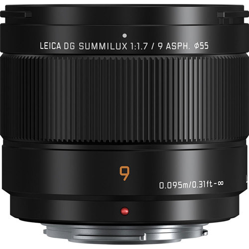LUMIX G 9mm f/1.7 ASPH LEICA DG SUMMILUX Lens /USED