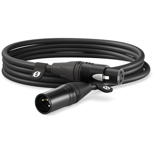 RODE XLR Male to XLR Female Cable (Black, 9.8`) RODE XLR Male to XLR Female Cable (Black, 9.8`)