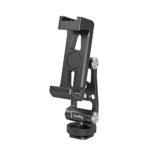 Metal Phone Holder with Cold Shoe Mount