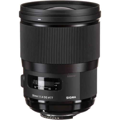 28mm f/1.4 DG HSM Art Lens for Nikon F /USED