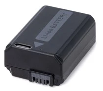 Li-Ion Battery for Sony NP-FW50 with USB-C Charging 
