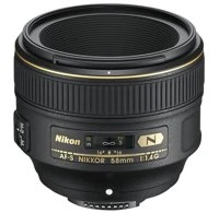 AF-S NIKKOR 58MM F/1.4G /USED