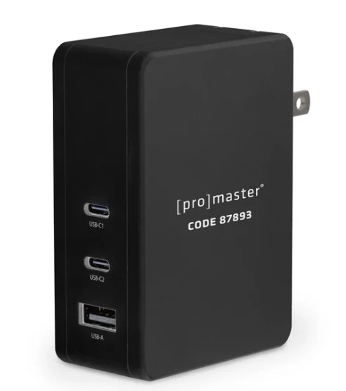 GaN USB Charger 3-Port 100 Watt 
