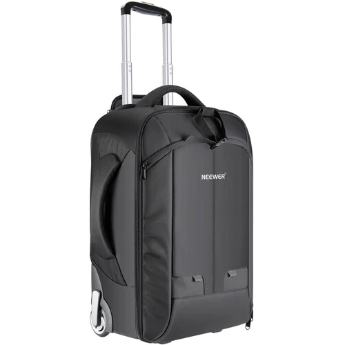 Convertible Wheeled Camera Backpack (Black/Red) /USED