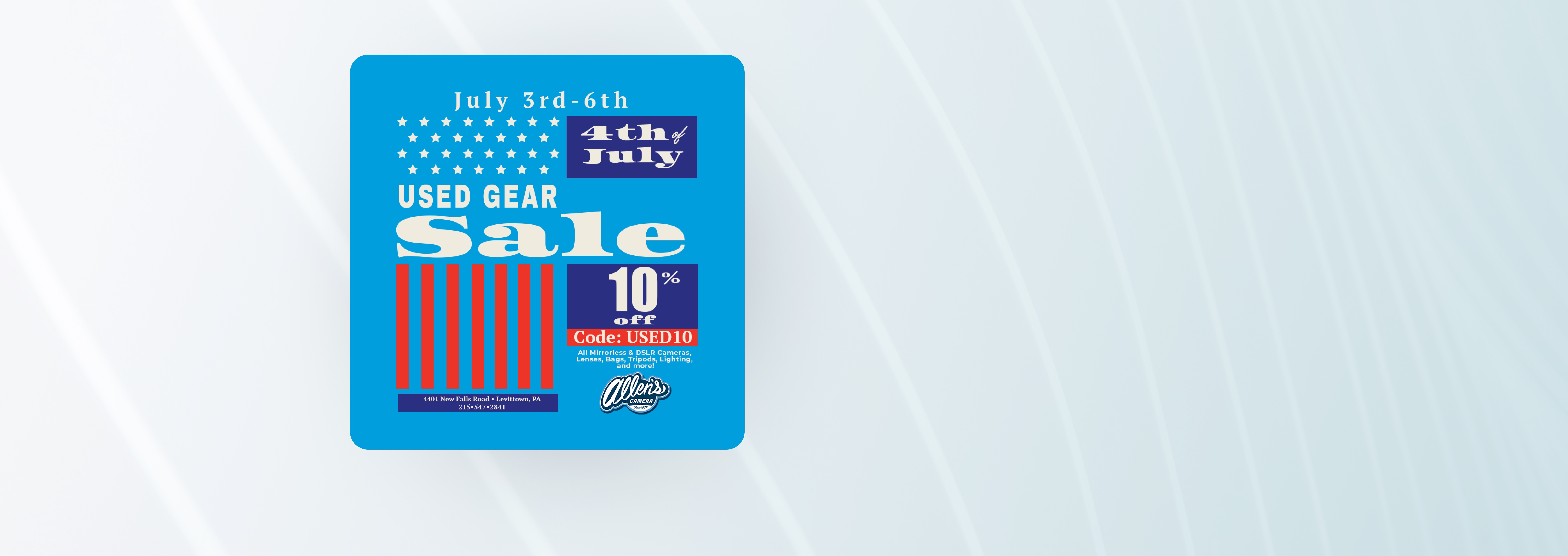 10% Off Used Gear