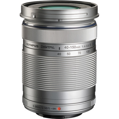 M.Zuiko Digital ED 40-150mm f/4-5.6 R Lens (Silver)