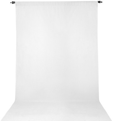 Westcott 9x10 Wrinkle-Resistant Backdrop High-Key White