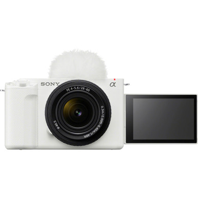 tieners Vergelijkbaar Voorouder ZV-E1 Full Frame Interchangeable Lens Vlog Camera with FE 28-60mm f/4-5.6  Lens (White) - Allen's Camera