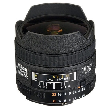 AF FISHEYE-NIKKOR 16MM F/2.8D /USED - Allen's Camera