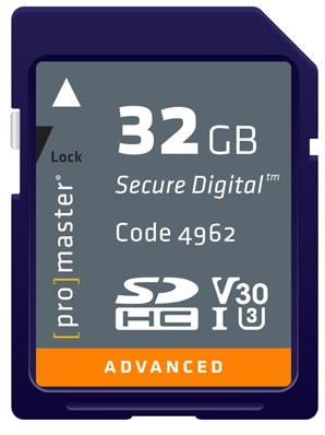 Advanced SDHC 32GB 633X #4962 - Allen's Camera