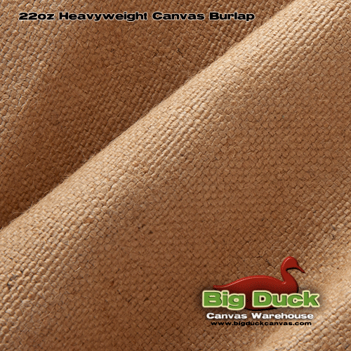 22oz Heavyweight Canvas Burlap 100% Jute Wholesale Fabric