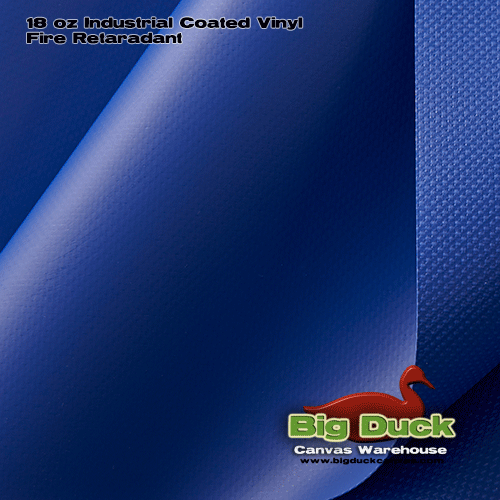 Vinyl Fabric/PVC VinylFire Retardant, Waterproof, Royal Blue