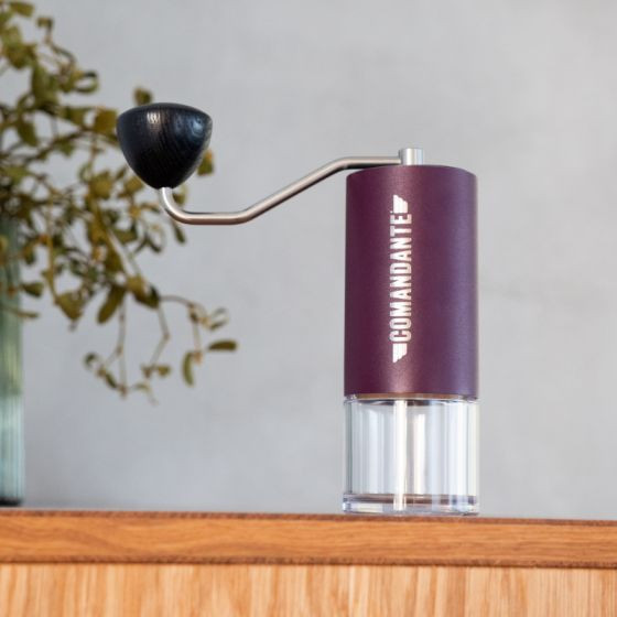 C40 MK4 Hand Grinder - Deep Purple - Espresso Source