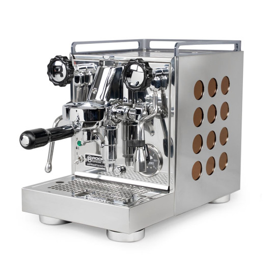 Appartamento Espresso Machine with copper side color Appartamento Espresso Machine with copper side color