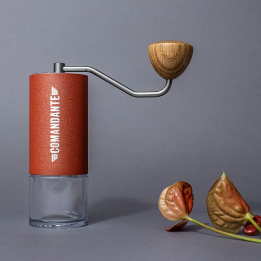 C40 MK4 Hand Grinder - American Cherry - Espresso Source
