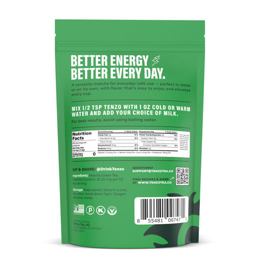 Tenzo Premium Grade Matcha 500g