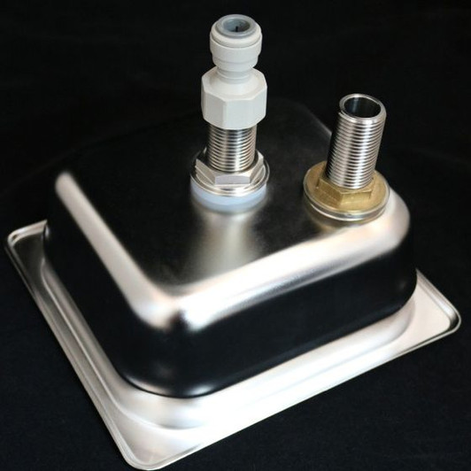 Rhino 150mm Square Rinser Bottom View