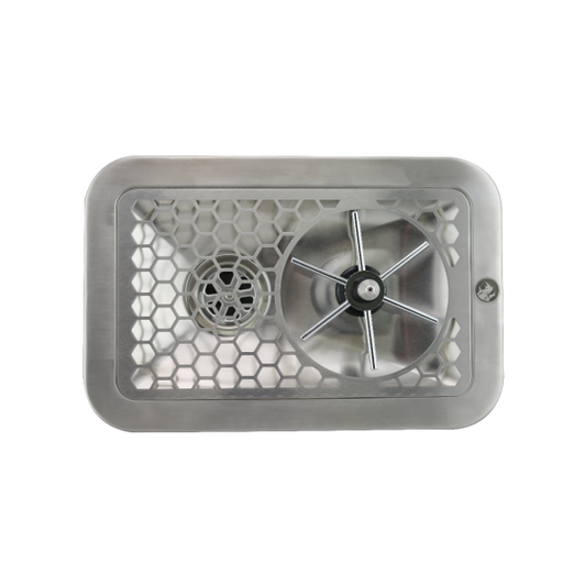 Rhino Spinjet Pitcher Rinser 300mm top view Rhino Spinjet Pitcher Rinser 300mm top view