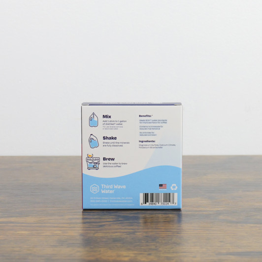 Third Wave Water Espresso Machine Profile 1gal Back